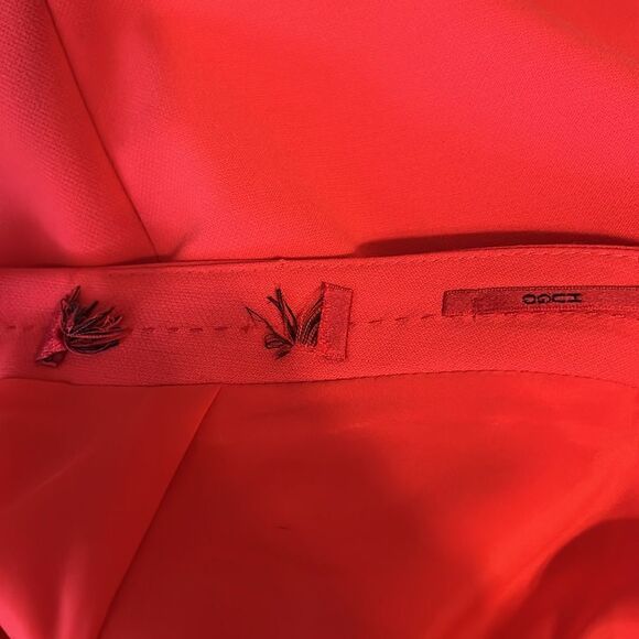 Hugo Boss‎ Red A-Line Pockets Lined Skirt Size 4 - Picture 13 of 16